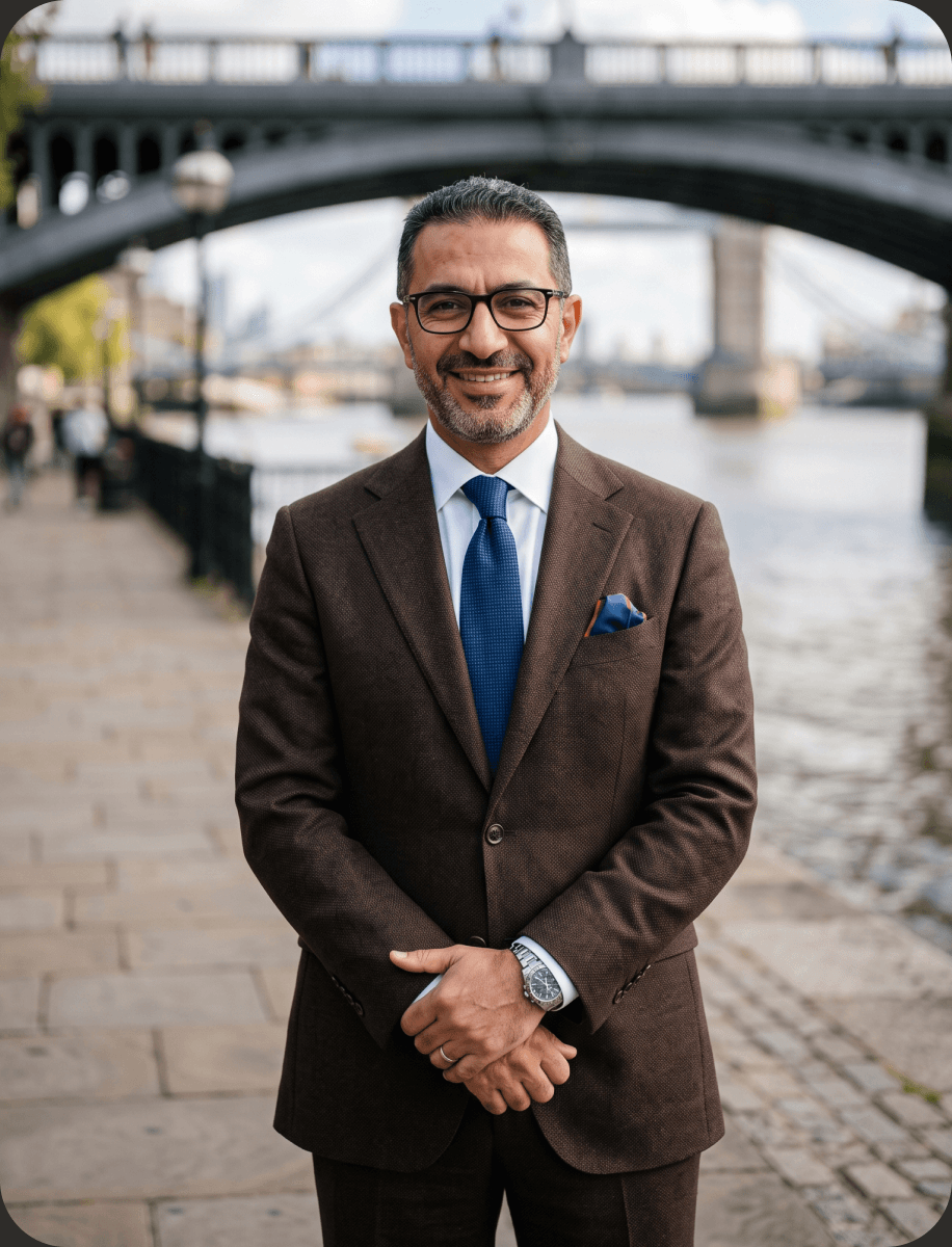 Portrait of a senior Vistera finance expert